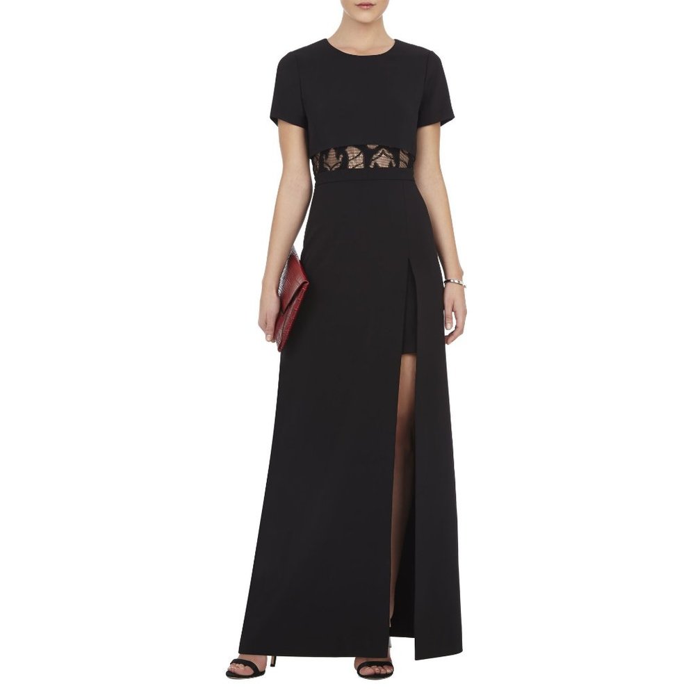 BCBG Haylee Overlay Gown